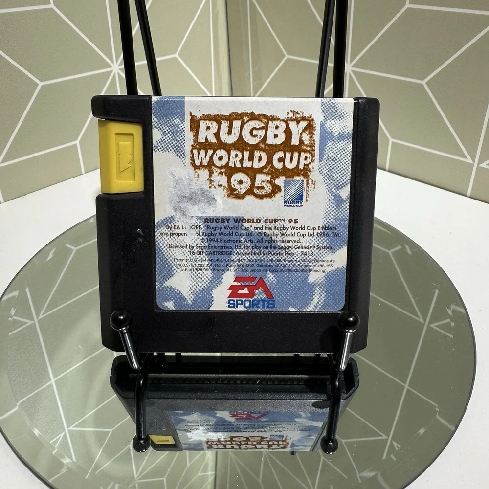 RUGBY WORLD CUP‎ 1995 SEGA GENESIS CIB W REG CARD VIDEO GAME EA SPORTS